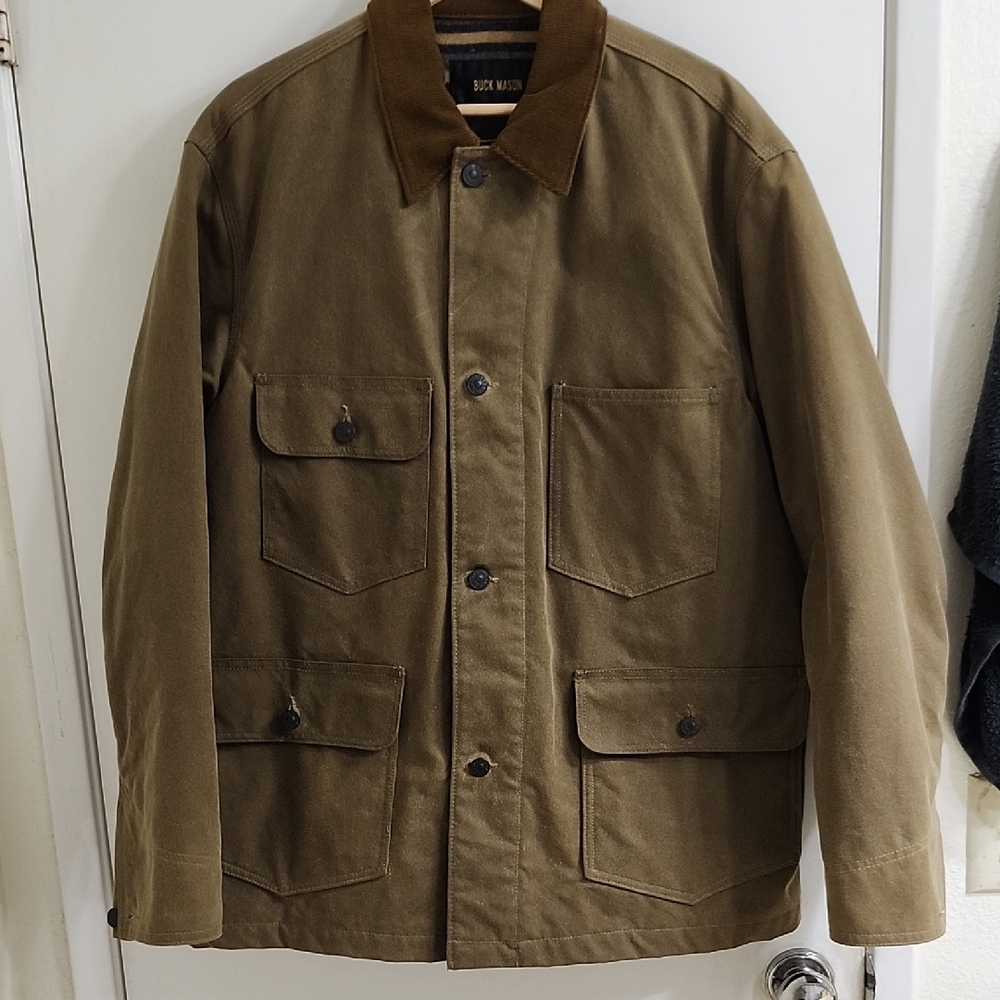 Buck Mason Brown Military Field Jacket